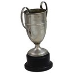 Eddie Lowery's 1933 Massachusetts Cup Golf Amateur Championship Runner-Up Trophy
