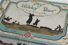 1920's Hollingsworth's Golf & other Sports Themed Candy 'Hobby Box' - Augusta, Ga.