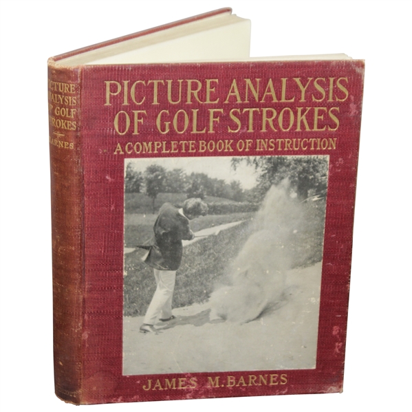 1919 Picture Analysis of Golf Strokes by James Jim M. Barnes