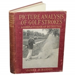 1919 Picture Analysis of Golf Strokes by James Jim M. Barnes