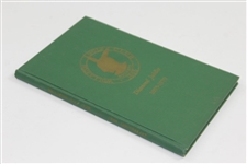 1895-1970 Wollaston Golf Club Diamond Jubilee Golf Club History Book