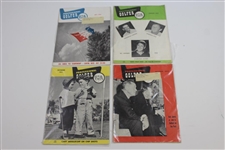 Twenty-Nine Professional Golfer Magazines - 1953-1957 - Some with Mailing Label on Cover