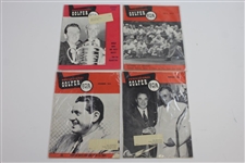Twenty-Nine Professional Golfer Magazines - 1953-1957 - Some with Mailing Label on Cover