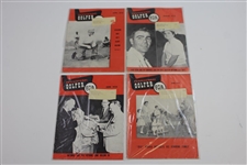 Twenty-Nine Professional Golfer Magazines - 1953-1957 - Some with Mailing Label on Cover
