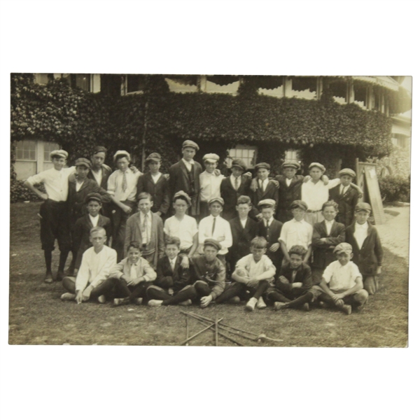 Circa 1920s-30s Photo of USA Caddies - Matted