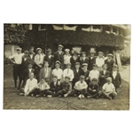 Circa 1920s-30s Photo of USA Caddies - Matted