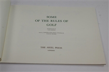 1966 'Some of the Rules of Golf' Illustrated by Charles Crombie - Ariel Press, London
