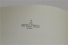 1966 'Some of the Rules of Golf' Illustrated by Charles Crombie - Ariel Press, London