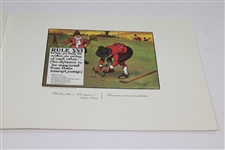 1966 'Some of the Rules of Golf' Illustrated by Charles Crombie - Ariel Press, London