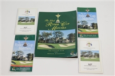 Official 1999 Ryder Cup at Brookline Items Inc. Original Photos of Tiger - Tickets, Jacket, Towel, & more