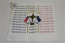 Official 1999 Ryder Cup at Brookline Items Inc. Original Photos of Tiger - Tickets, Jacket, Towel, & more
