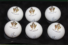 2001 The OPEN Championship at Royal Lytham & St. Anne's Commemorative Golf Ball Set in Box