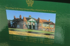 2001 The OPEN Championship at Royal Lytham & St. Anne's Commemorative Golf Ball Set in Box