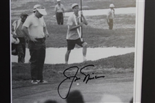 Arnold Palmer, Jack Nicklaus, & Gary Player 'Big Three' Signed Matted Pages JSA ALOA