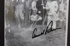 Arnold Palmer, Jack Nicklaus, & Gary Player 'Big Three' Signed Matted Pages JSA ALOA