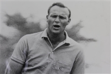 Arnold Palmer 9x7 US Open At Oakmont Grimace Wire Photo 5/23/62