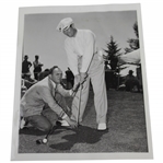 Byron Nelson & Tom Walsh 7x9 Wire Photo 7/15/1941