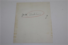 Jack Nicklaus 8x10 Wire Photo 6/9/1965