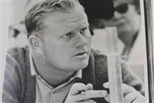 Jack Nicklaus 8x10 Wire Photo Counting Strokes 4/14/1965