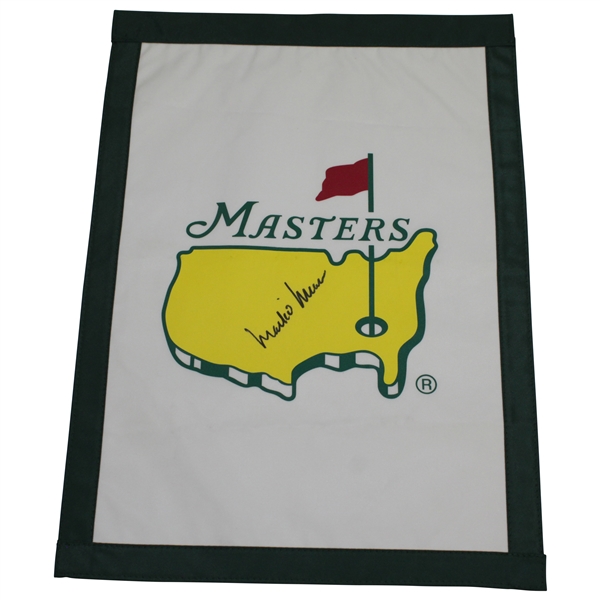 Mark OMeara Signed Masters Undated Garden Flag JSA ALOA