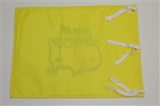 Fuzzy Zoeller Signed 2011 Masters Embroidered Flag JSA ALOA