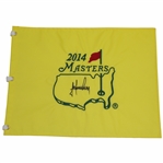 Trevor Immelman Signed 2014 Masters Embroidered Flag JSA ALOA