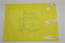 Charl Schwartzel Signed 2011 Masters Embroidered Flag JSA ALOA