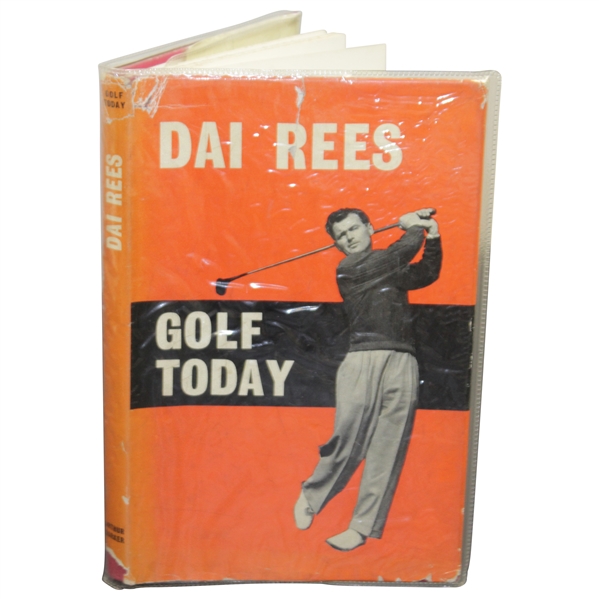 Dai Rees Signed & Dated 1962 Golf Today Book JSA ALOA