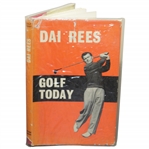 Dai Rees Signed & Dated 1962 Golf Today Book JSA ALOA