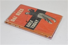 Dai Rees Signed & Dated 1962 'Golf Today' Book JSA ALOA