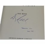 Dai Rees Signed & Dated 1962 'Golf Today' Book JSA ALOA