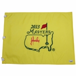 Trevor Immelman Signed 2013 Masters Embroidered Flag JSA ALOA