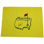 Patrick Reed Signed Undated Masters Embroidered Flag JSA ALOA