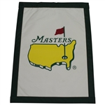 Vijay Singh Signed Undated Masters Garden Flag JSA ALOA