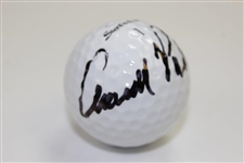 Arnold Palmer Signed SureFlite Logo Golf Ball JSA ALOA