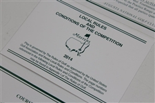 2014 Masters Tournament Rules: Autograph Policy, Local Rules, & Course Closing