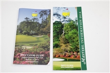 Three Masters Tickets 2011(x2) & 2014, Spec Guides (2014-2015) & Reminder Info