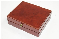 Henley Mesh Pattern Golf Ball in Box - Strike Marks on Ball, Loose Bracket on Box