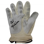 Phil Mickelson Early 1990s Signed Used Etonic RH Golf Glove JSA FULL #X18972