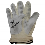 Phil Mickelson Early 1990s Signed Used Etonic RH Golf Glove JSA FULL #X18972