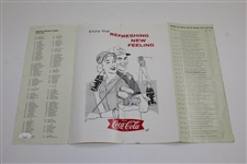 Jack Nicklaus Signed 1962 US Open at Oakmont CC Spectator Guide JSA #HH13855