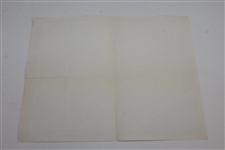 Jack Nicklaus Signed OSU Scarlet Course Scorecard with Course Map & O Letter JSA FULL #BB56249