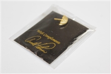 Arnold Palmer Gold '50' Lapel Pin in Original Package