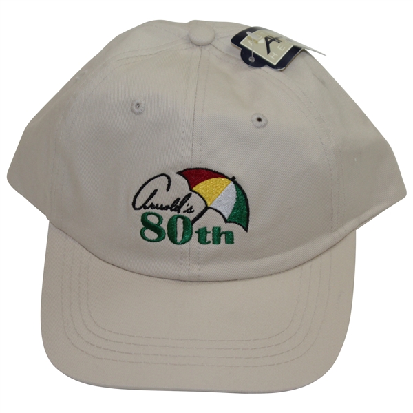 Arnolds 80th Birthday Hat with Umbrella Logo - Unused 