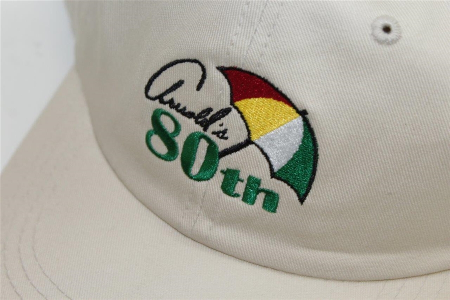 Arnold's 80th Birthday Hat with Umbrella Logo - Unused 