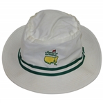 Classic Augusta National Golf Club White Bucket Hat Size Large/XL