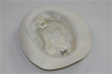 Classic Augusta National Golf Club White Bucket Hat Size Large/XL