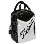 Classic Titleist Black with White Shag Bag