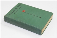Francis Ouimet Signed 1932 1st Ed. 'A Game of Golf' Book Inscribed JSA ALOA