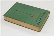 Francis Ouimet Signed 1932 1st Ed. 'A Game of Golf' Book Inscribed JSA ALOA